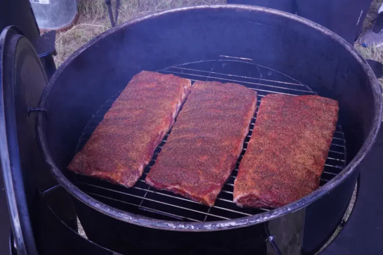 meat on a grill