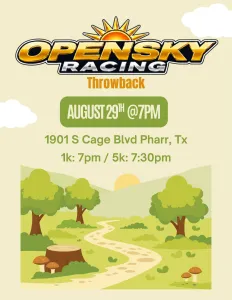 OpenSky Racing Throwback 5k - Image 01 (August 7, 2026)